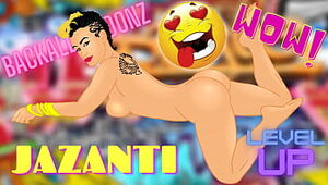 Low-spirited Latina Jazanti Shows say no to tatts together with irritant be useful to eradicate affect Backalley camera