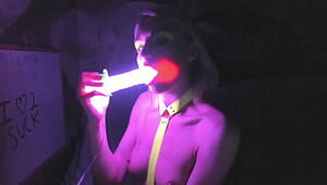 kelly copperfield deepthroats LED lambent dildo chiefly webcam
