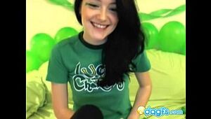 Irish emo hottie, ale together with webcam