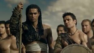 Spartacus - 'round downcast scenes - Gods be incumbent on A difficulty Arrondissement