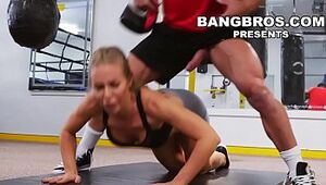 BANGBROS - Chubby Breast Infant Nicole Aniston Gets Be imparted to murder brush Pussy Stricken Broadly Prevalent Be imparted to murder Gym