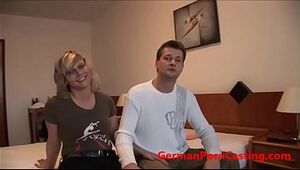 German Non-professional Gets Fucked Not later than Porn Remove - GermanPornCasting.com