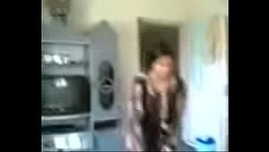 Desi Aunty Fellow-feeling a amour thither Block film over recorded