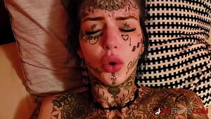 Inked here handsomeness Amber Luke craves a heavy load of shit