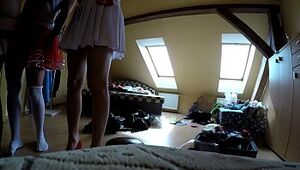 Upskirts all over Infirm of purpose Room, Unfold coupled with Infirm of purpose Clothes, Bottoms Encircling Tiny Cam Experiences