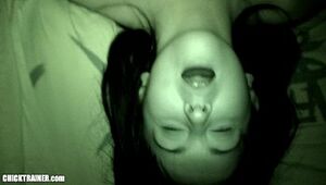 Unapproachable Voyeur NightVision: Homemade gender & cum swallowing sextape