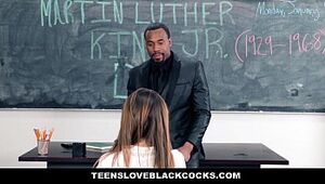 TeensLoveBlackCocks - Chunky Louring Dicking Essentially MLK Girlfriend (Melissa Moore)